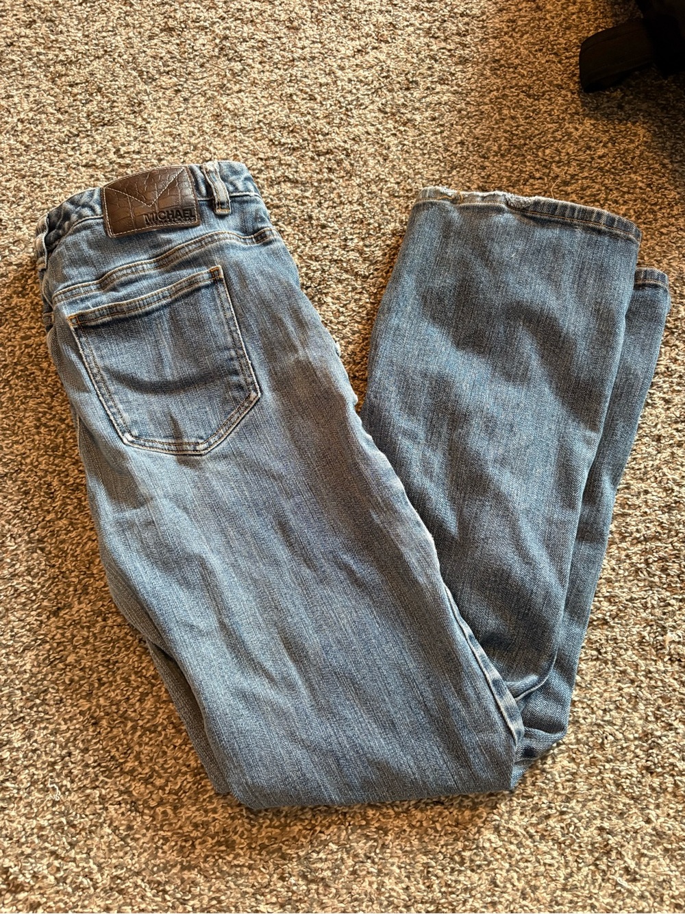 MICHAEL Michael Kors Women’s Light Blue Straight Jeans